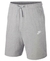 Bermuda Moletom Nike Club Cinza - comprar online