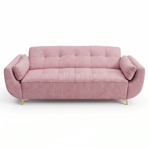 Sofá Cama Salas Minimalistas Modernas Capitonado Sofas Cama