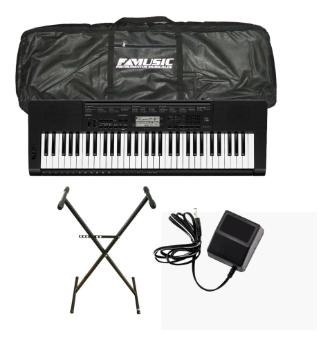 Combo Organo Teclado Casio Ctk3500 + Soporte + Fuente