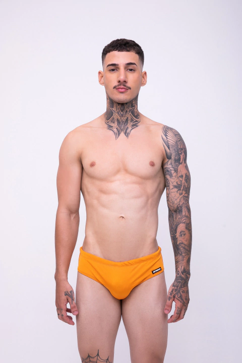 sunga slip laranja - comprar online
