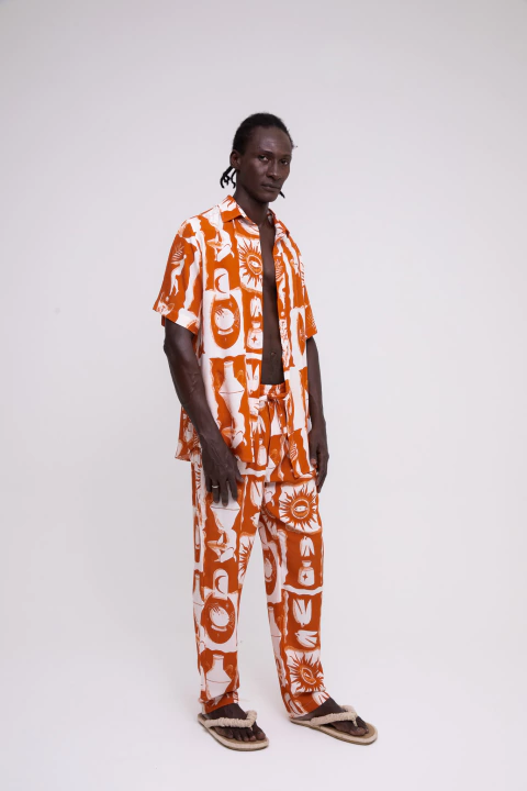 Calça Relíquias Terracota