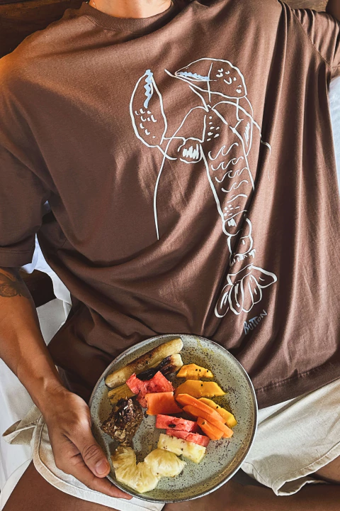 T-shirt Ampla Lagosta - comprar online