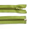 Imagen de CIERRE NYLON DESMONTABLE 65CM PAQUETE X5 U. (131 VERDE OLIVA, 65)