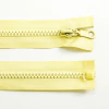 CIERRE D. DE PERRO DESMONTABLE 65CM PAQUETE X5 U. (147 AMARILLO BEBE, 65) - comprar online