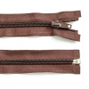 CIERRE NYLON DESMONTABLE 75CM PAQUETE X5 U. (193 MARRON, 75) - Petit Mercería Mayorista Online