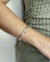 Bracelete Prego Banhado a Prata - Concept Aurorean