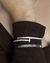 Bracelete Prego Cravejado Banhado a Prata - comprar online