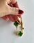 Pulseira Trevo Verde Banhada a Ouro 18k na internet