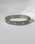 Bracelete Trevo Branco Banho Prata Cart na internet