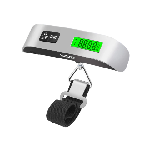 Balanza Portátil Digital De Mano Para Valija Y Pesca 50 Kg