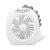 Ventilador Mini De Mesa Portátil 3 Velocidades Recargable