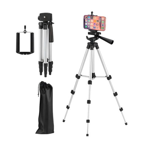 Tripode Celular Cámara Plegable De Aluminio 1 M Fotografía