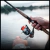 Kit Caña De Pescar Maciza 2.10m Reel Frontal Rollo Tanza - Tuatienda Online