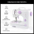 Máquina De Coser Eléctrica Portátil 12 Puntadas Con Luz - comprar online
