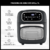 Freidora De Aire Con Grill Eléctrica Sin Aceite 7l Digital - comprar online