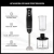 Mixer Minipimer Licuadora De Mano 3 En 1 600w 2 Velocidades - comprar online