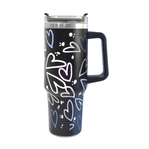 Vaso Térmico 1.2l Acero Inoxidable Con Manija Y Sorbete en internet