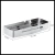 Estante Organizador Para Baño De Pared Acero Inoxidable X2 en internet