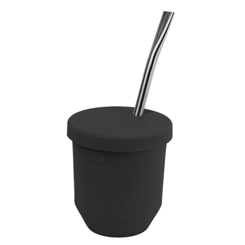 Mate Térmico Acero Inoxidable Con Tapa Silicona Y Bombilla en internet