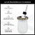 Imagen de Luz Led Para Mate Bombilla Redonda X10 Unidades Con Pilas