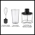 Imagen de Mixer Minipimer Licuadora De Mano 3 En 1 600w 2 Velocidades