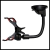 Soporte Universal Celular Gps Mp4 Pinza Doble Sopapa Ventosa