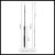 Kit Caña De Pescar Maciza 2.10m Reel Frontal Rollo Tanza