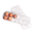 Contenedor Huevera Organizador Tapa Plástico Para 12 Huevos