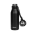 Vaso térmico Waterdog Buho 600 negro con tapa abierta y correa de unión