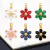 Colar Mandala Com Até 5 Nomes e Pingente De Flor Zircônia Banhada a Ouro - Millani Semijoias