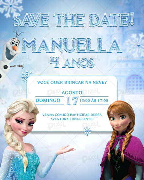 Save the date - Frozen 1