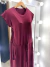 Vestido Muscle Miriam Vinho - comprar online