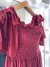 Vestido Laís vermelho na internet