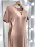 Vestido Sara Marrom Claro - BELLA MODA MODESTA