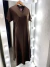 Vestido Carol Marrom