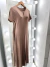 Vestido Sara Marrom Claro - comprar online