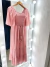 Vestido Jasmin Poá Rosa - comprar online