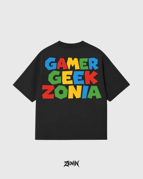 Gamer Geek Zonia | T-Shirt Oversized