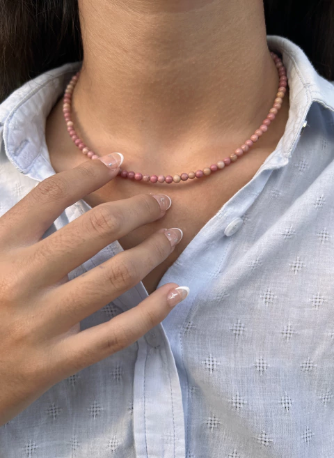 Collar Rodonita