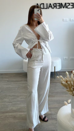 Pant Lino Magali - comprar online