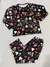 Pijama niños full print MICKEY NEGRO