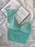 Conjunto bustier Sofia verde - comprar online