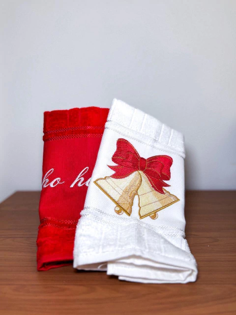 Kit Natal - Toalhas de Lavabo