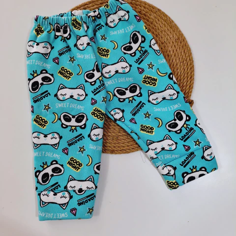 PANTALÓN DE FRISA ESTAMPADO