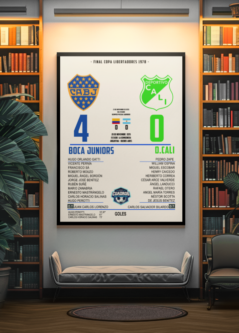 BOCA CAMPEON COPA LIBERTADORES 1978 - comprar online