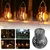 Lanterna Solar com Efeito de Chama para Jardim 1 pcs 2 pcs 3 pcs 4 pcs 5 pcs
