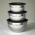 Conjunto de Bowls Tigelas de Inox Electrolux com Tampa Plástica - comprar online