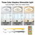 Ventilador De Teto Com Led Lâmpada e Controle Remoto (1pc) - comprar online
