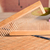 Pente de Madeira de Bambu com Massagem Eco-Amigável 1pc - loja online