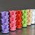 Vaso de plantas de Três Pétalas 1pc - loja online